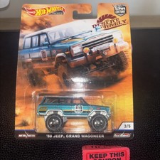 2020 Hot Wheels Premium Desert Rally 1988 Jeep Grand Wagoneer