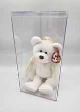 Ty Beanie Baby Halo the Angel Bear 1998 Retired with Tags In Case Vintage Plush 