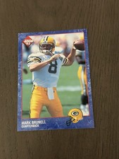 1993 Collector's Edge 257 MARK BRUNELL Green Bay Packers Football Card Rookie RC. rookie card picture