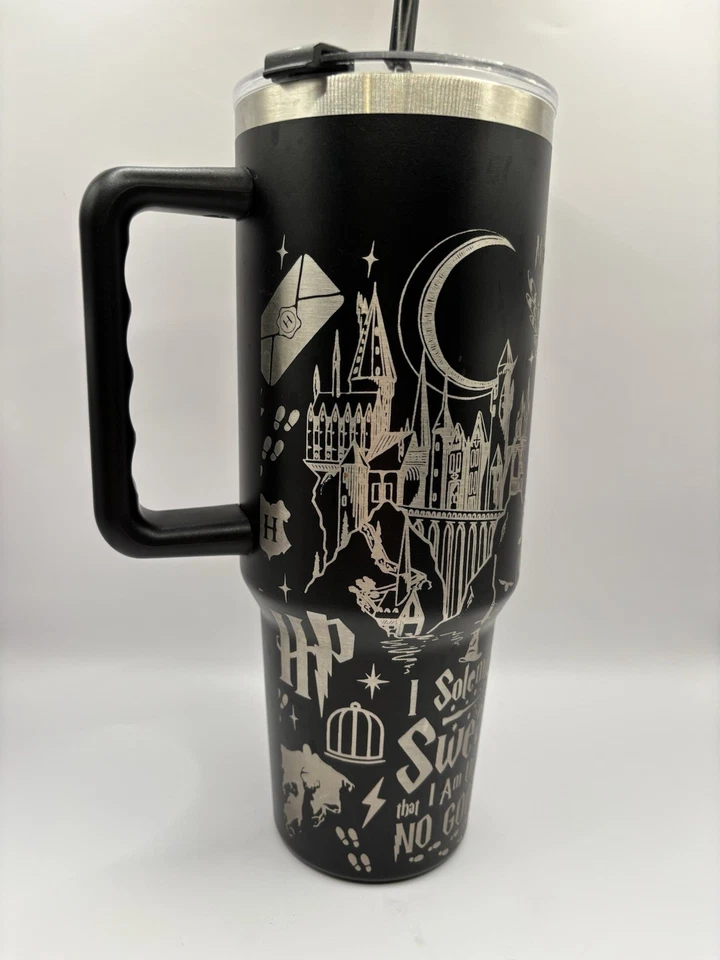 Harry Potter Collage Tumbler- 40oz - Image 2 of 4