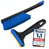 Eiskratzer Auto Mit Besen Messing Murska Schneebesen Feger BüRste Schwarz Blau