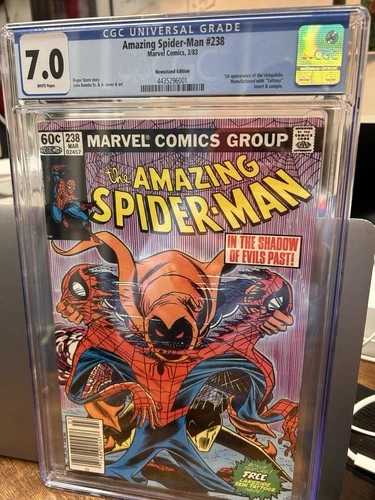 Amazing Spider-Man #238 - CGC 7.0 with Tattooz, 1st Hobgoblin Newstand Edition