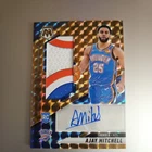 2024-25 Panini Mosaic Ajay Mitchell OKC Thunder Bronze RPA #RJA-AJY
