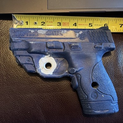 Blue Gun Training Smith & Wesson M&P Shield 9 CT Crimson Trace Solid Resin Mold
