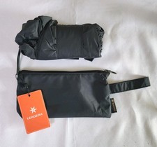 LEAGERA Mini Travel Umbrella For Purse - UPF 50+ UV Sun Blocker Black
