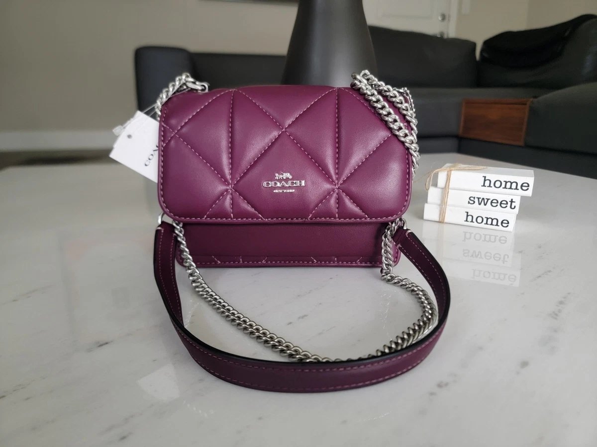 Coach Purple Quilted Bags & Handbags for Women for sale | eBay