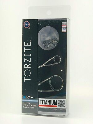 Fuji Torzite Rod Guide T-KLTG 25H9 Titanium Frame Rod Guide Set T-KLTG25H9 New