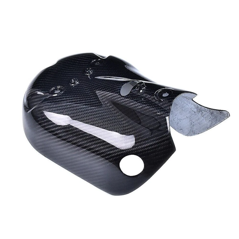 For Ducati 959/Panigale V2 20-2024 Carbon Fiber Exhaust Guard Cover Heat Shield - Imagem 4 de 4