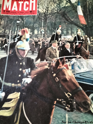PARIS MATCH (1959) # Henri de TOULOUSE-LAUTREC, René COTY au HAVRE, Kuba CASTRO