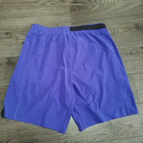 RHONE 7" Swift Lined Running Shorts Mens SMALL Royal Blue Training Gym Workout - Picture 2 of 11
