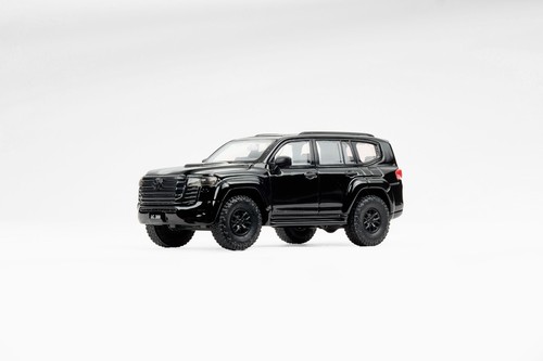 Modellino giocattolo Massdi 1:64 TYT1500 Toyota Land Cruiser LC300 Black Diamond - Foto 7 di 12