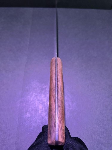 Tsukiji Masamoto Gyuto 200mm Japanese Chef Knife Rosewood Handle Sharpened Japan - Imagen 7 de 10