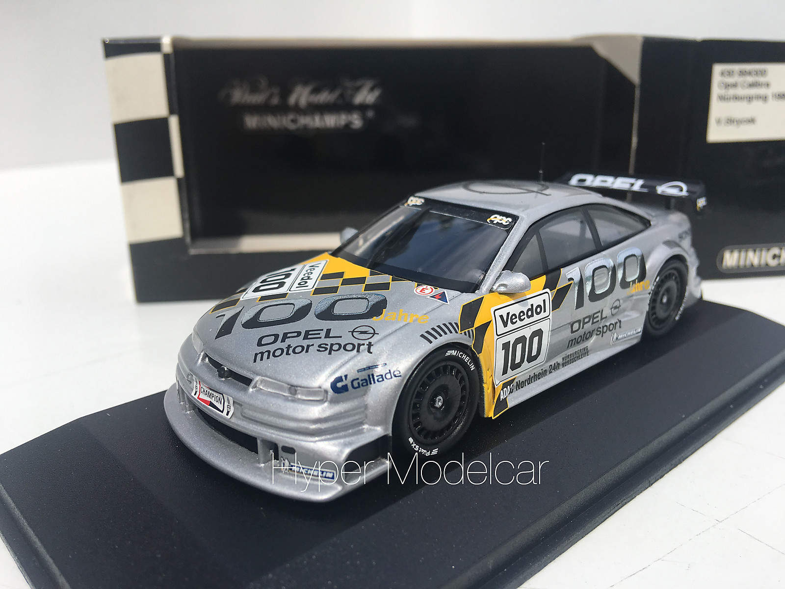 Minichamps 1 43 Opel Calibra V6 100 Nurburgring 1999 Art.430994300 Minichamps 1 43 Opel Calibra V6 100 Nurburgring 1999 Art.430994300