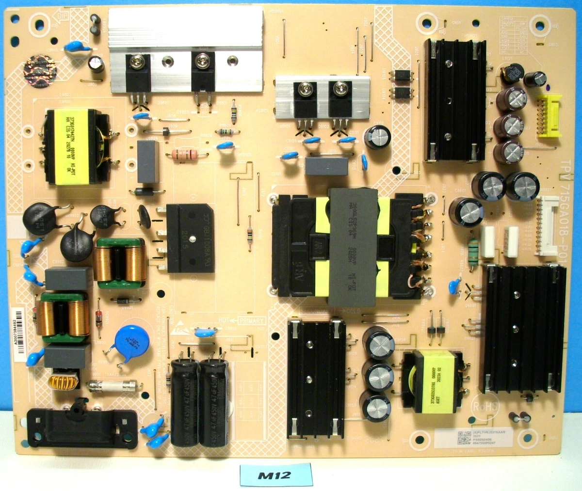Tv Philips 58Pus7855 Carte Alimentation 715Ga018-P01-006