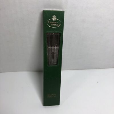  NEW Vintage Faber Castell 9030-2H Refill Lead Sleeve 12 Pieces 2mm  Germany