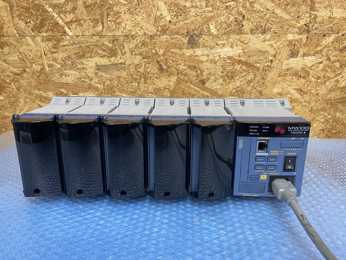 YOKOGAWA MW100-J-1D MW100 MX110-UNV-M10 Data Acquisition YOKOGAWA MW100-J-1D MW100 MX110-UNV-M10 Data Acquisition