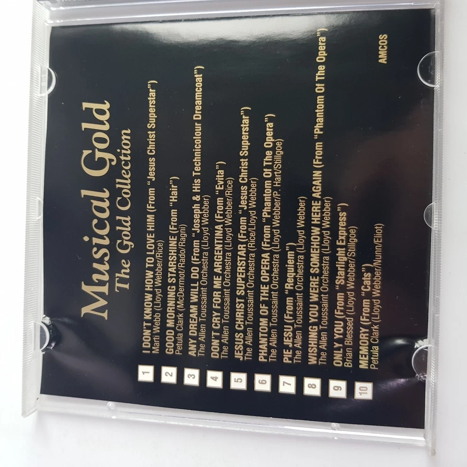 Musical Gold Marti Webb Petula Clark Allen Toussaint Orchestra Webber 1992 CD — 第 4/4 张图片