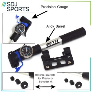 different bike pump heads