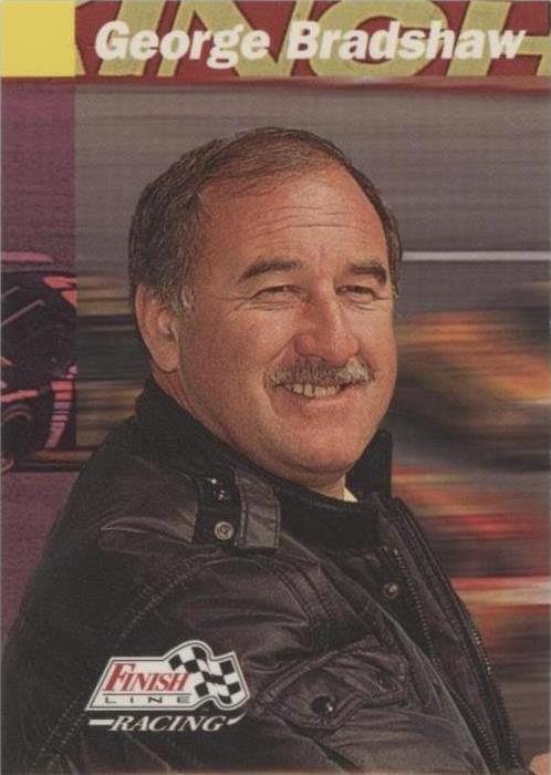 1993 Pro Set Finish Line - George Bradshaw #21 - 1 of 1