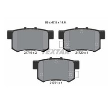 Textar 2171901 Bremsbelagsatz Scheibenbremse Hinten für Honda Rover MG Suzuki