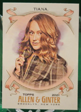2021 Topps Allen & Ginter SARAH TIANA #229 Comedian