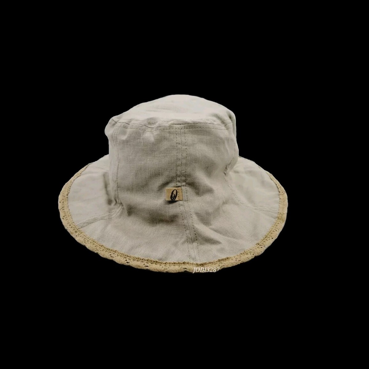 Nine west beach sun hat Nine West Striped Raffia Straw Floppy Beach | Mercari main image 2