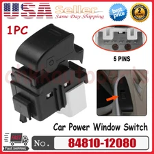 Pack(1) Front Passenger Side Rear Door Power Window Master Switch for Toyota