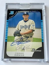 2006 Bowman Originals Buyback Auto Cesar Ramos 370/732! 2005 Bowman BDP65