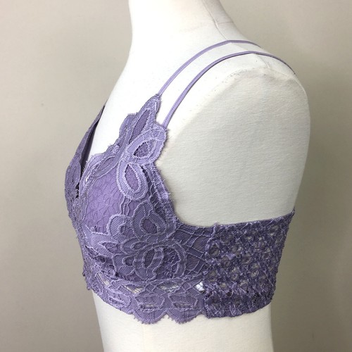 Anemone Women's Sexy Comfortable Lace Wireless Stretch Bra Bralette Top S-XXL - Picture 48 of 252