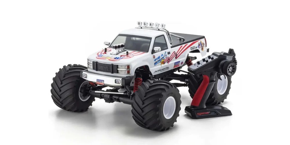 1/8 Scale Brushless 4WD USA-1 VE Monster Truck Readyset 34257D