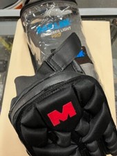 Malik Indoor Field Hockey Medium Absorber Light Glove Black MA16003-M