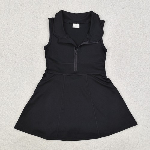 Sibling Baby Girls Athletic Zip Active Wear Work Out Dresses - Picture 24 of 24