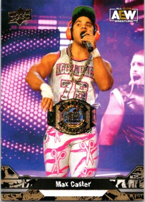 2023 Upper Deck AEW Gold Max Caster #60