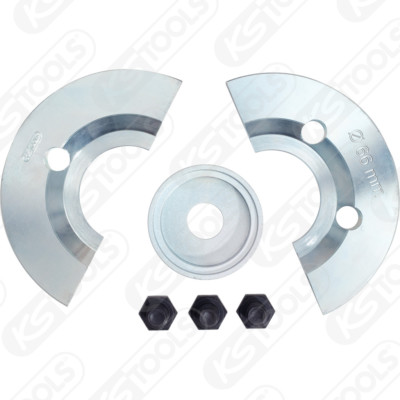 KS TOOLS Halbschalen-Ergänzungs-Satz 6-tlg. für Ø 66 mm VW SKODA 150.2142