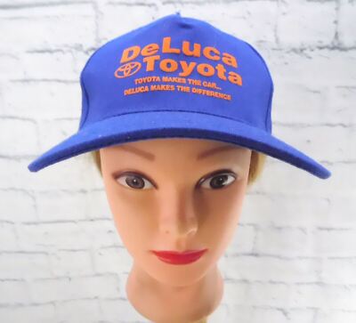 DELUCA TOYOTA / Florida GATOR Adult Cap Hat Graphic Front Snapback Adjustable