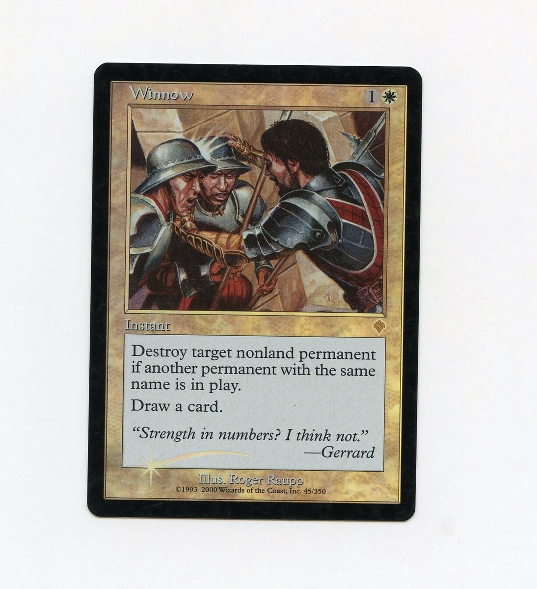 Winnow Invasion FOIL Magic the Gathering MtG b