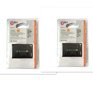 2 Np Fv70a For Sony V Series Rechargeable Digital Camera Battery Batteries Pack Ebay
