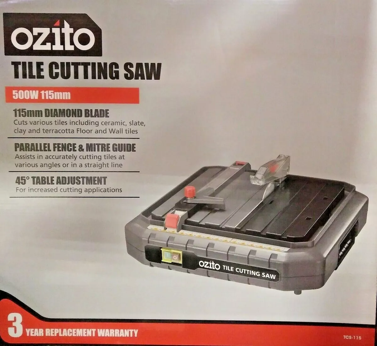 Ozito tile cutter deals