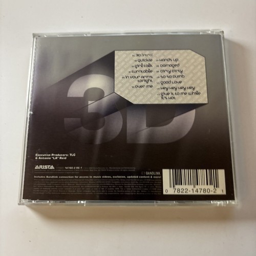 TLC - 3D (CD, 2002) USA Arista 358462 - Picture 2 of 4