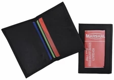 Bifold Leather Small Credit Card & ID Holder Slim Design Mini Men's Wallet