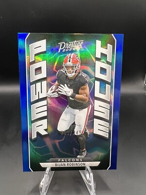  New  2024 Panini Prestige Blue Xtra Points Power House Bijan Robinson /249