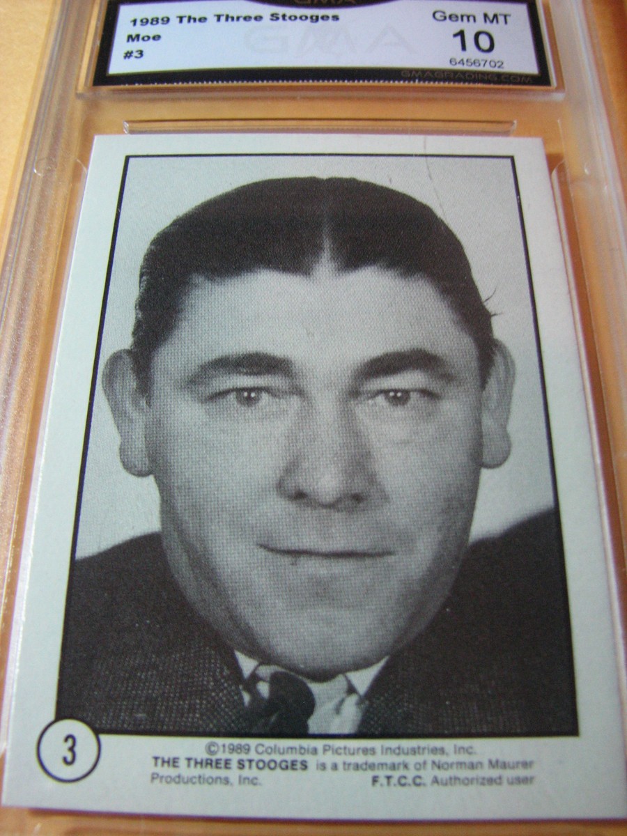 MOE HOWARD THE THREE 3 STOOGES 1989 COLUMBIA PICTURES # 3