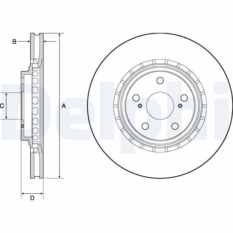 Disques de frein Toyota RAV 4 IV 2.0 D anti-vibration contre le sifflement