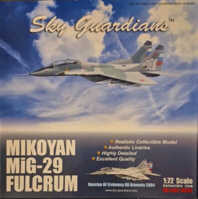 Sky Guardians Aviation Mikoyan Mig-29 Fulcrum Russian 2004WTW-72-018-001