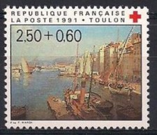 France YT 2733a. Neuf**/MNH. Timbre issus du Carnet Croix rouge 1991