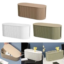 Power Cord Box Hide Conceal Desk Cable Management Solution Cable Storage Box