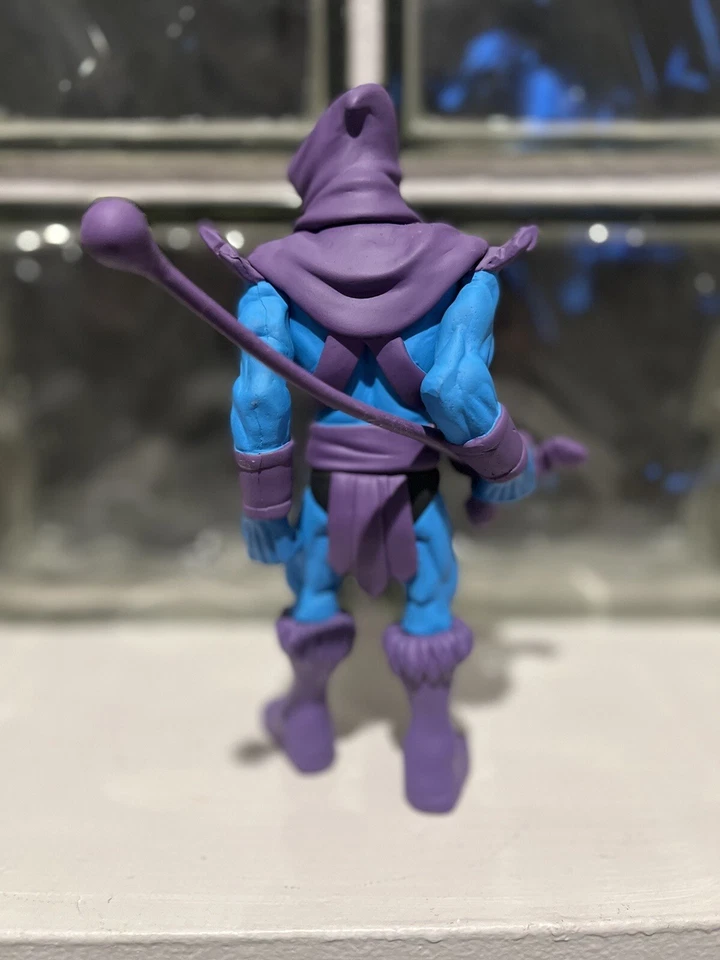 Esqueleto He-Man figura de resina estátua Mahalo cabine machado rachado Whereschappell - Imagem 3 de 4