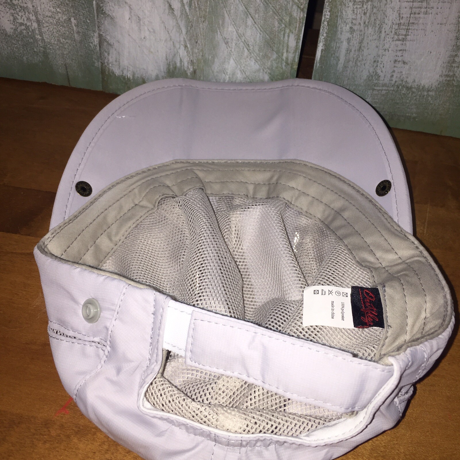 Outfly Hat Gray Folding Foldable Packable Bill Li… - image 6