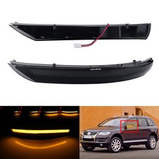 Schwarz Linse LED Spiegelblinker L+R Blinker Für VW Touareg 7L bj.2007-2010 Schwarz Linse LED Spiegelblinker L+R Blinker Für VW Touareg 7L bj.2007-2010