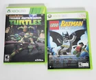 TMNT LEGO Batman Pure Xbox 360 Game Lot Tested Teenage Mutant Ninja Turtles